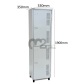 Roupeiro Para Vestiário RGRSP-2/35cm Sobreposto com 2 Portas - com PITÃO - RCH